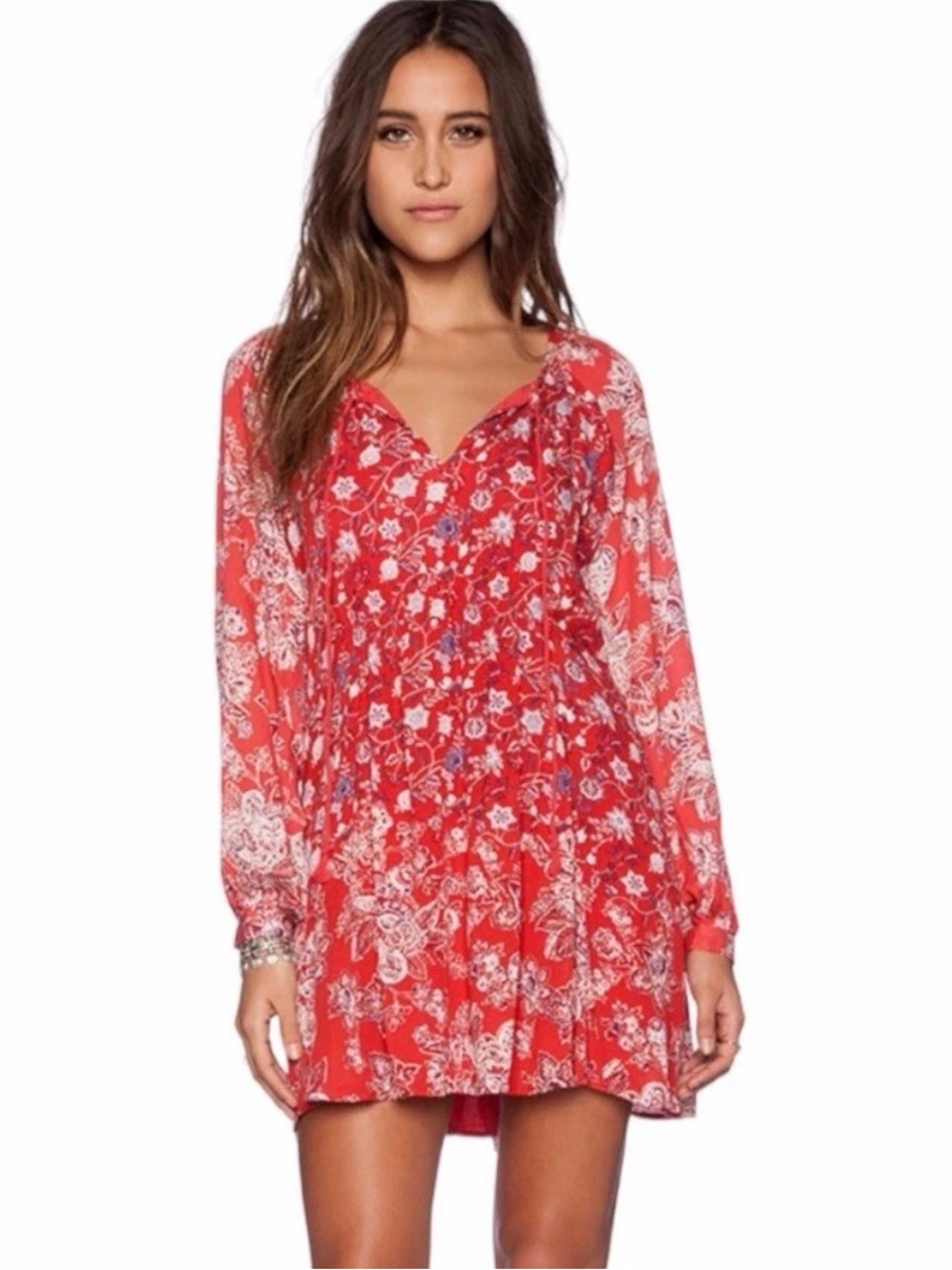 Free People Lucky Loosey Dress L